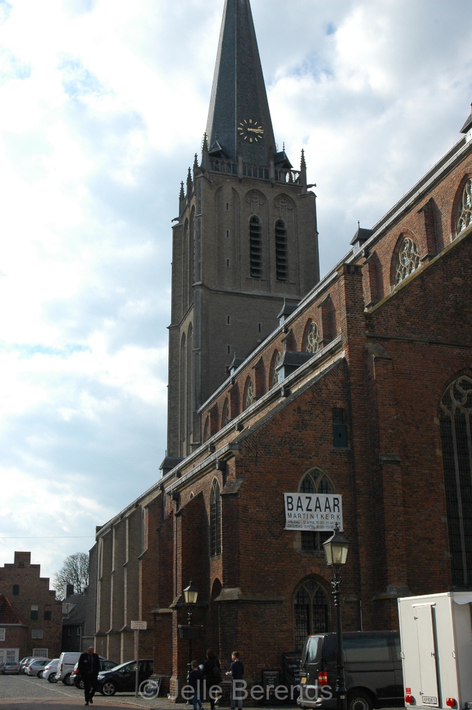 Martinikerk in het centrum van Doesburg